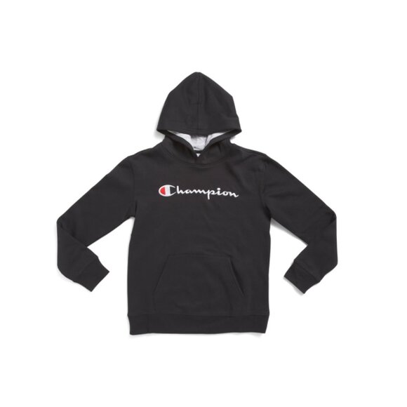CHAMPION Other - CHAMPION Black Boys Fleece Lined Hoodie